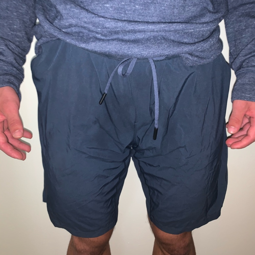 LULULEMON men’s navy blue shorts